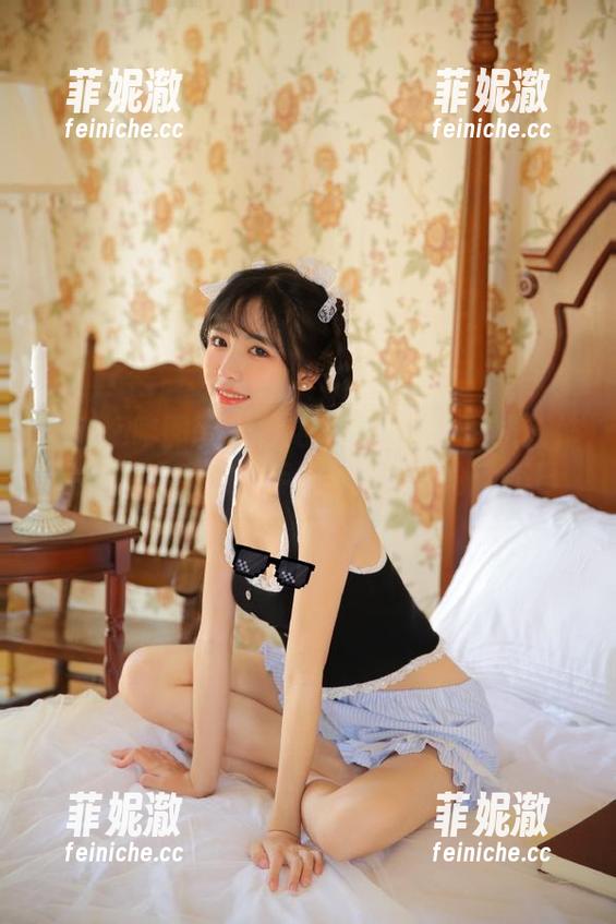 Feilin嗲囡囡-龙女宝宝 Feilin嗲囡囡 - 你绝对不能错过的最新作品,龙女宝宝水手服写真让人心动不已