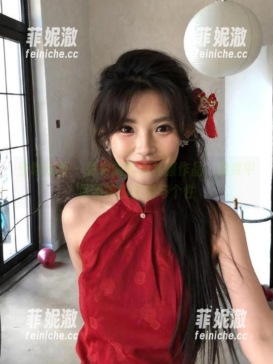壹吻映画 - 彩彩的经典礼服作品，图库中尽显她的时尚与个性