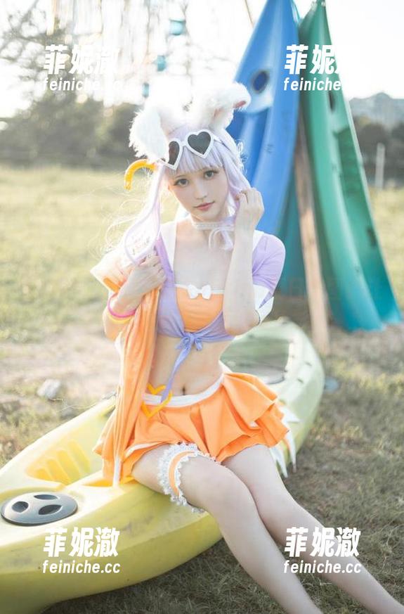 爱蜜社 - 精选许诺Sabrina夏日美图：让你的夏天充满梦幻与色彩