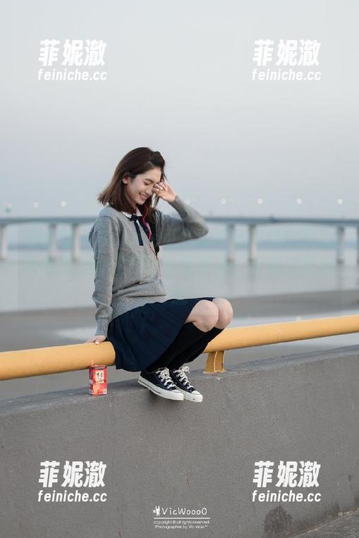 美媛馆 - Barbie可儿水手服写真作品全新更新，青春气息扑面而来，引领时尚潮流