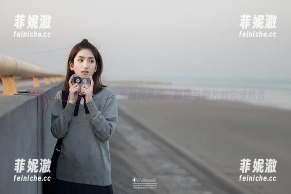 青豆客 - 何晨曦天使写真独特风格：原图与图片的完美结合